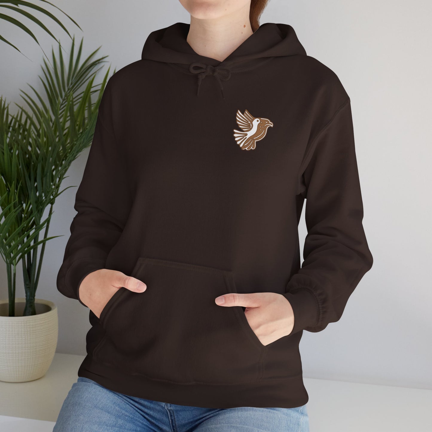 Hoffman's Head of Christ hoodie design.