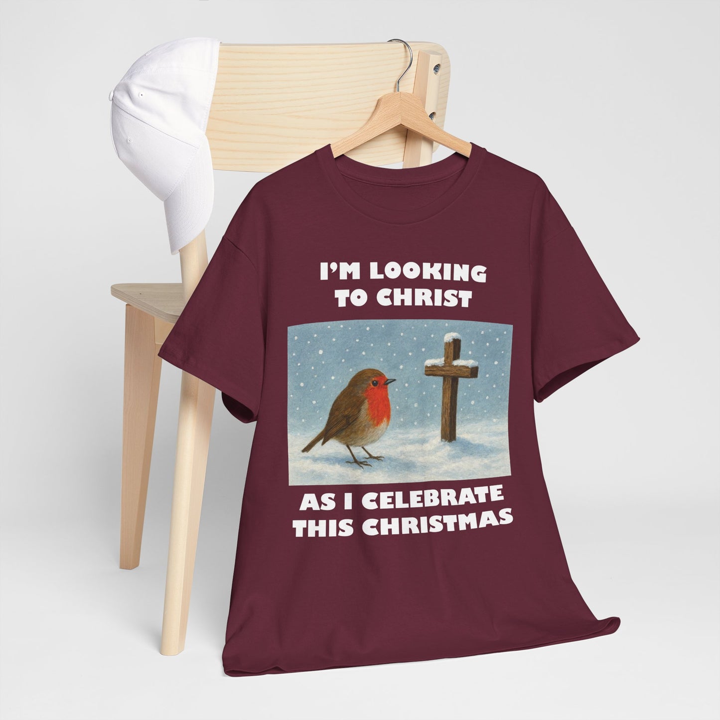 Christmas T-shirt design.