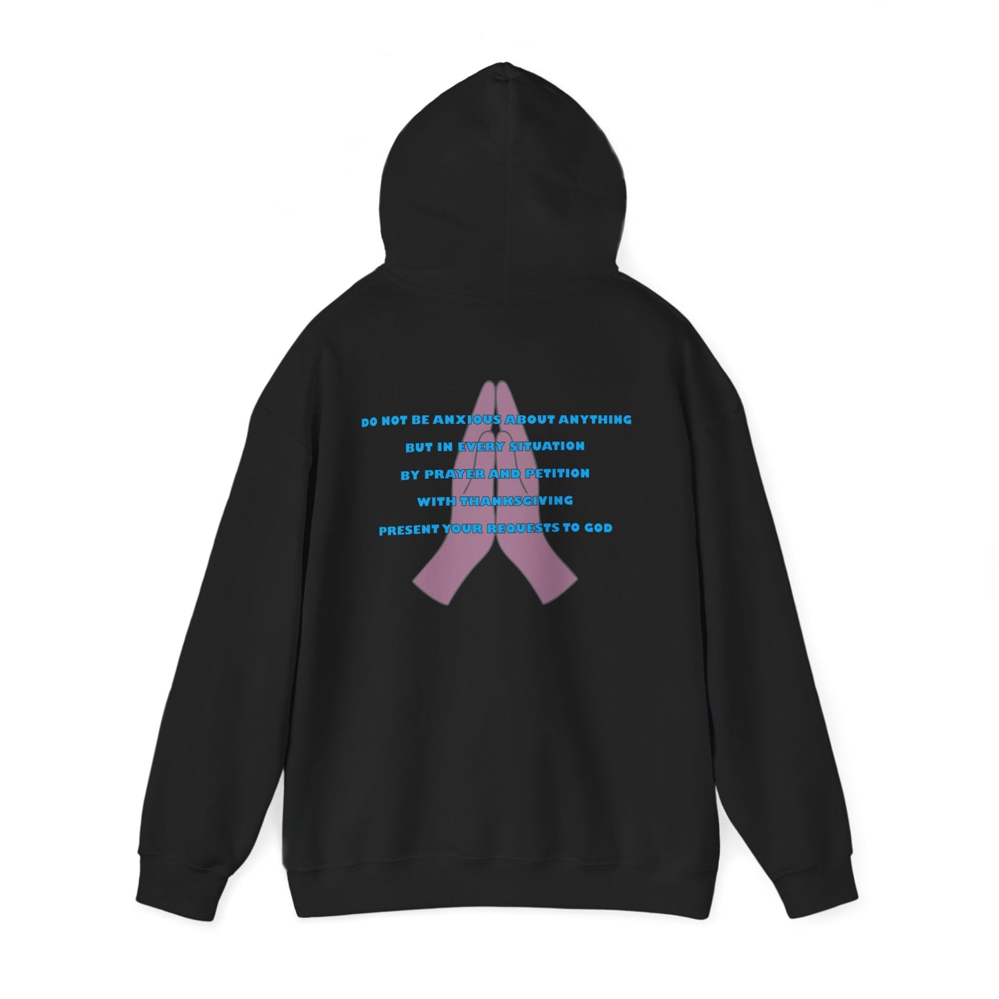 Prayer logo hoodie design.