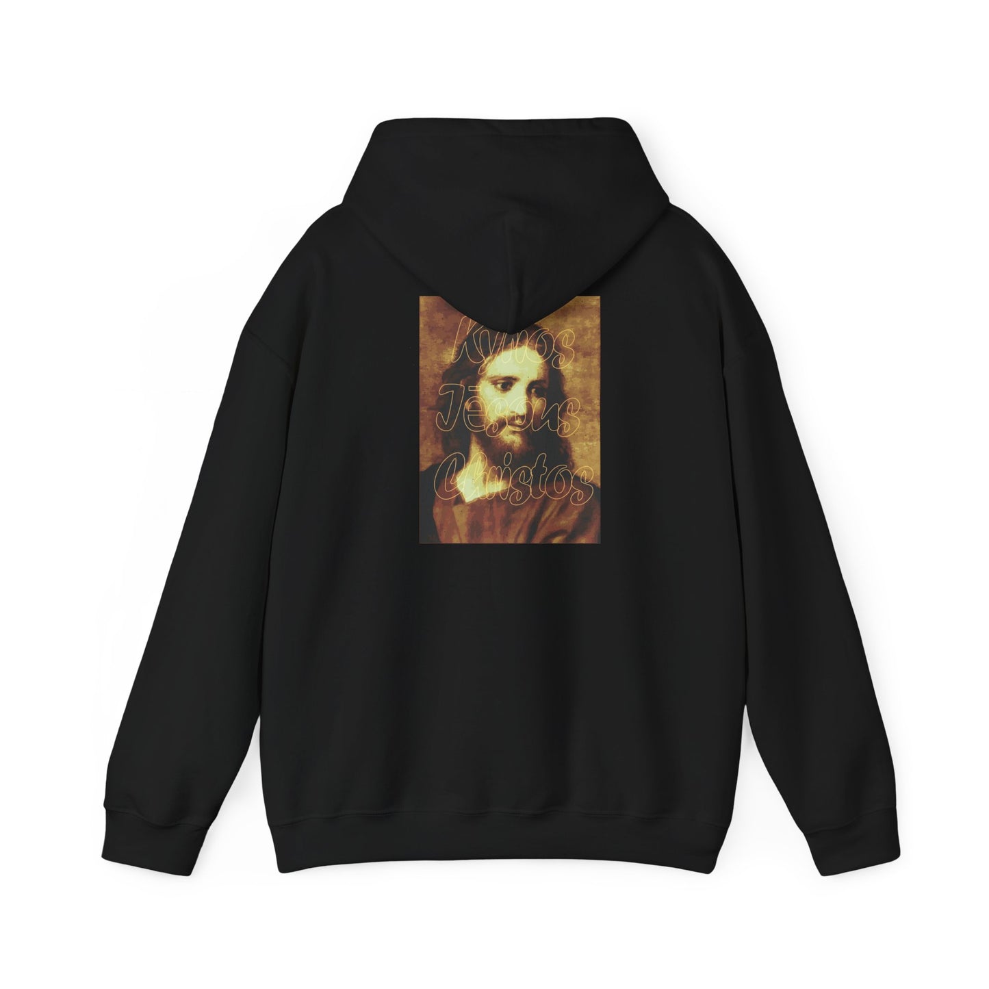 Hoffman's Head of Christ hoodie design.