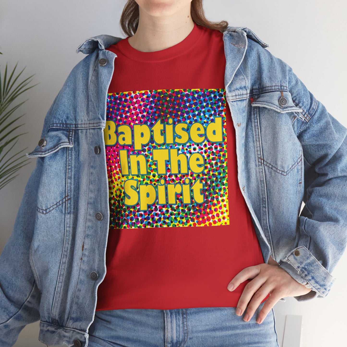 Christian inspired T-shift design.