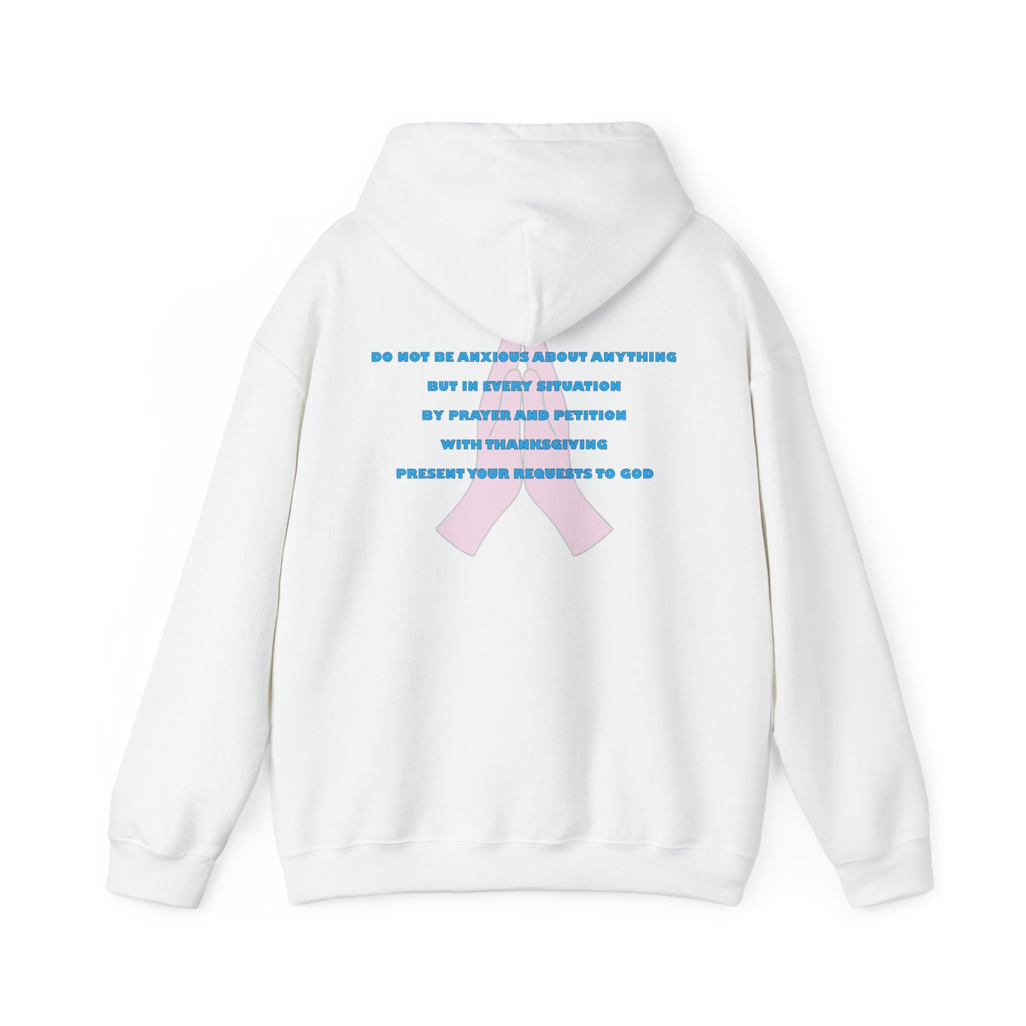 Prayer logo hoodie design.