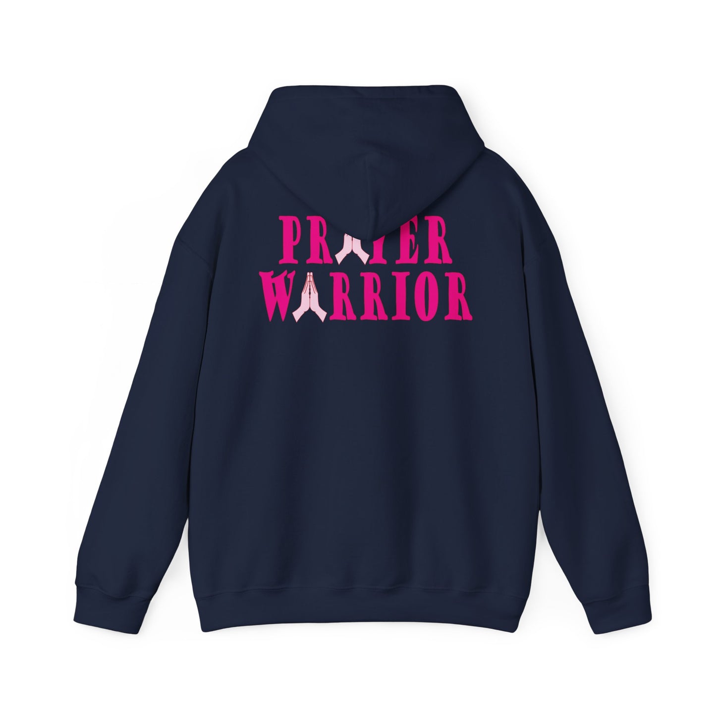 Prayer Warrior hoodie design.