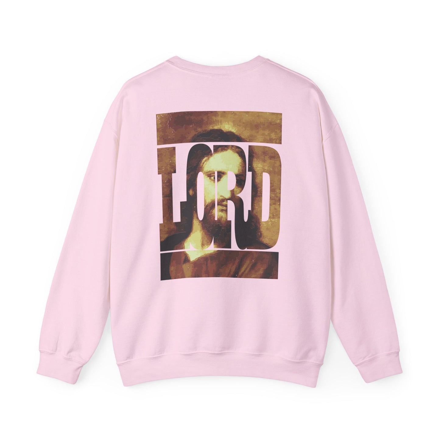 Hoffman's Head of Christ with Lord logo sweatshirt design.