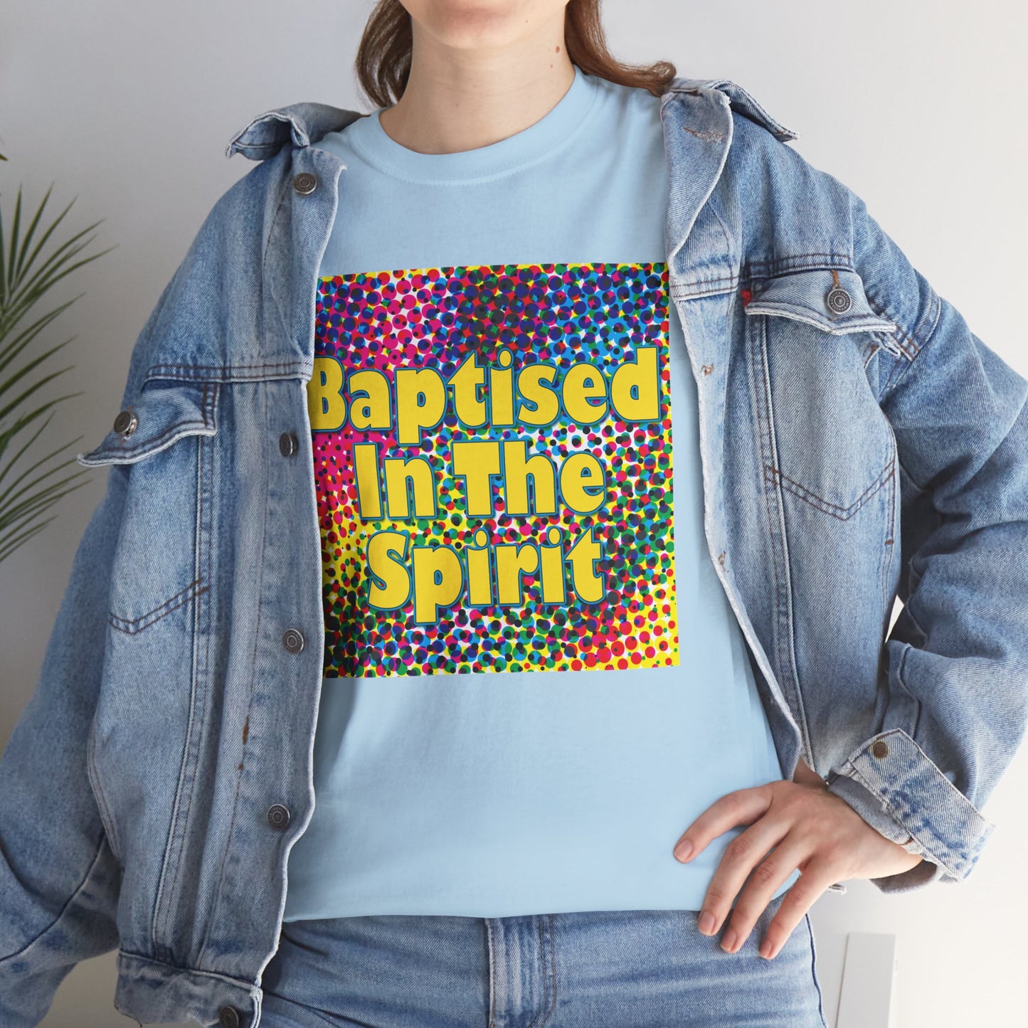 Christian inspired T-shift design.