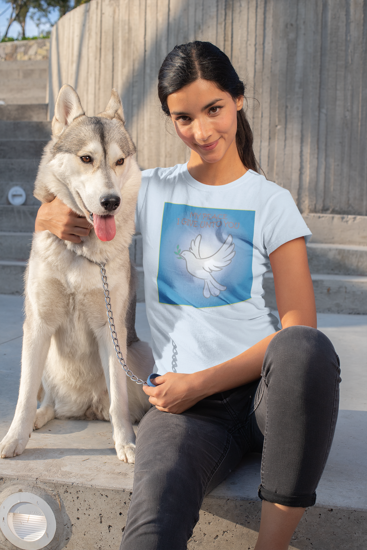 Dove of Peace Christian faith T-Shirt.