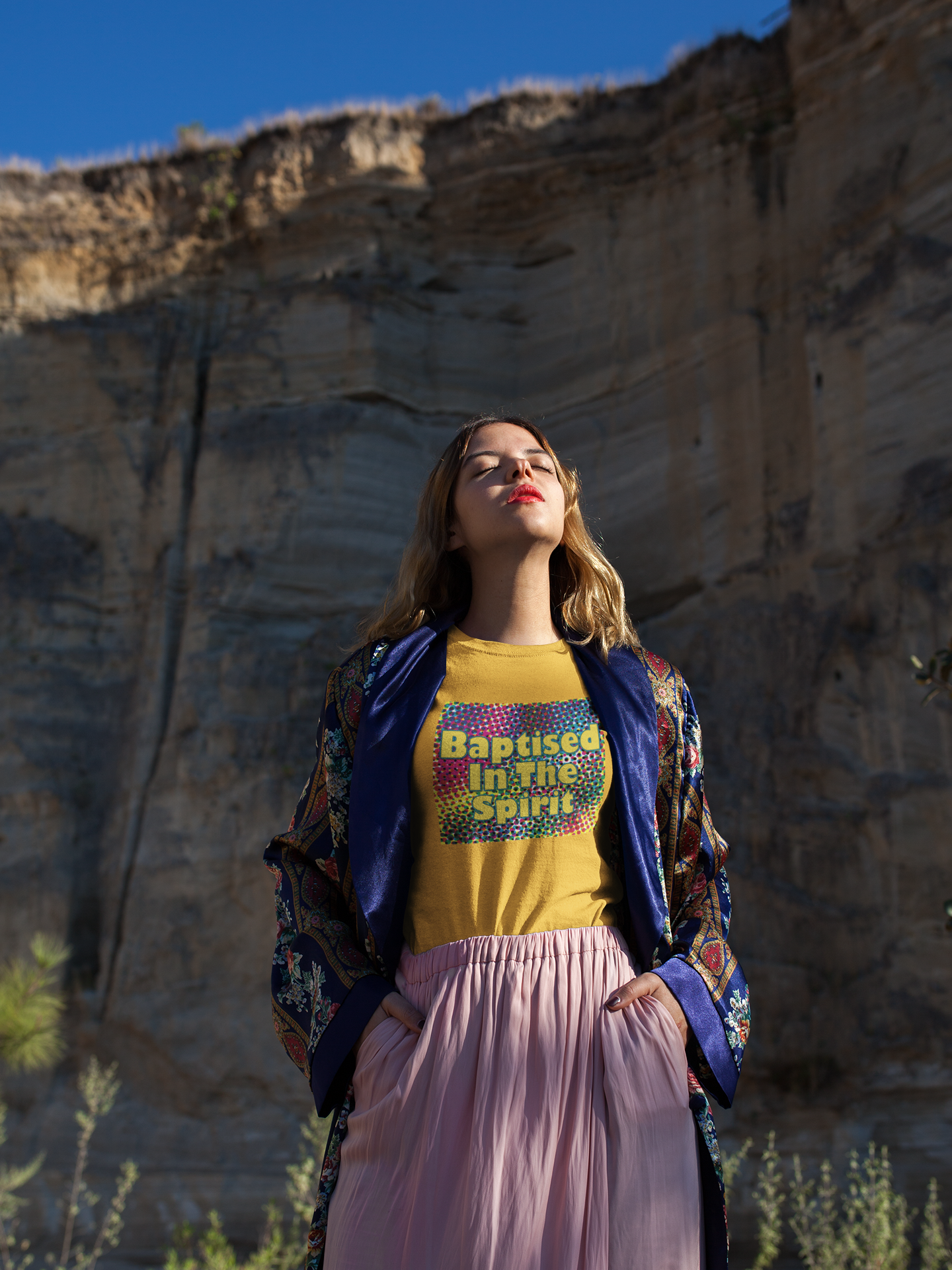 Christian inspired T-shift design.