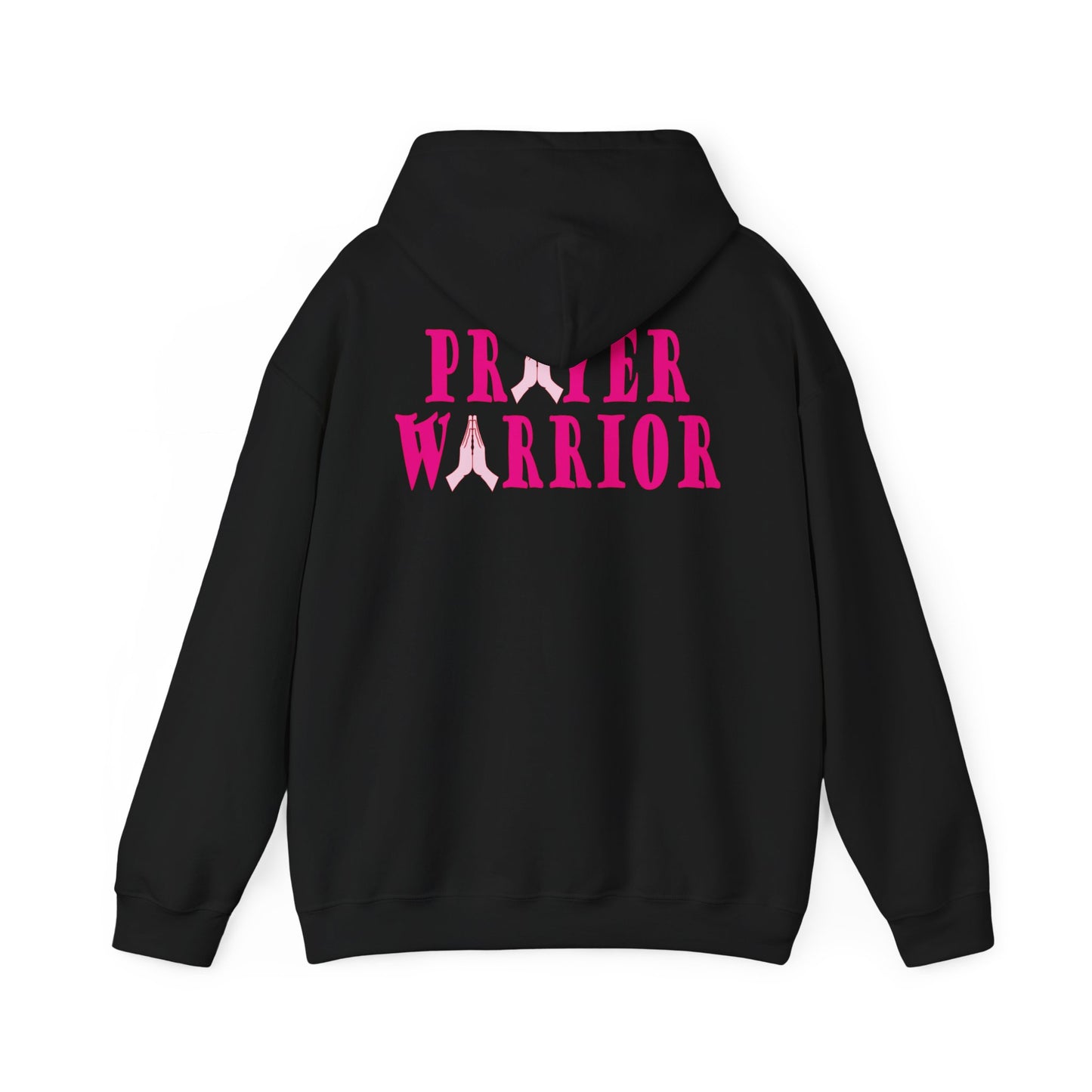Prayer Warrior hoodie design.