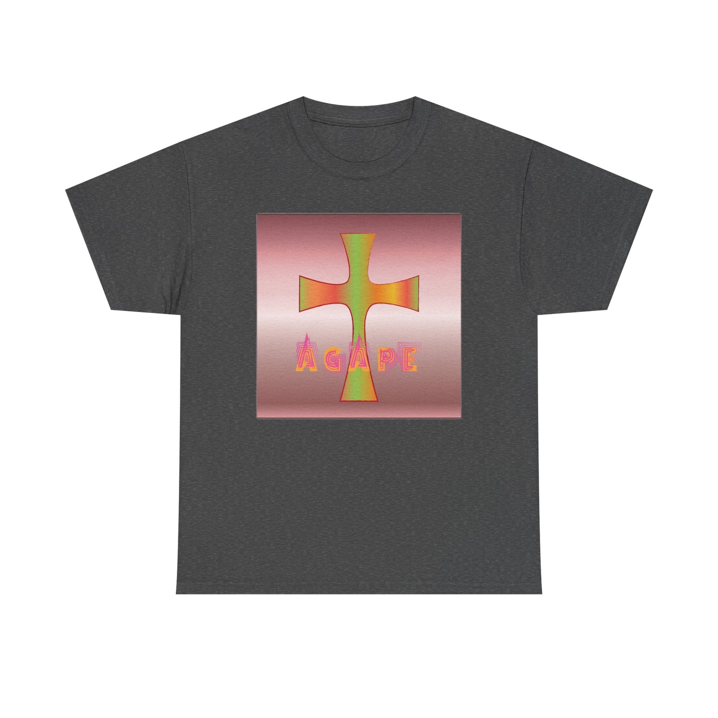 Agape christian inspired T-shirt design.