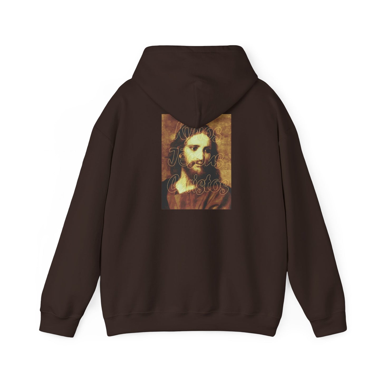 Hoffman's Head of Christ hoodie design.
