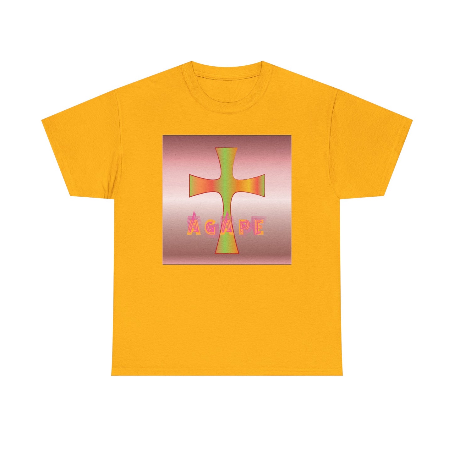 Agape christian inspired T-shirt design.