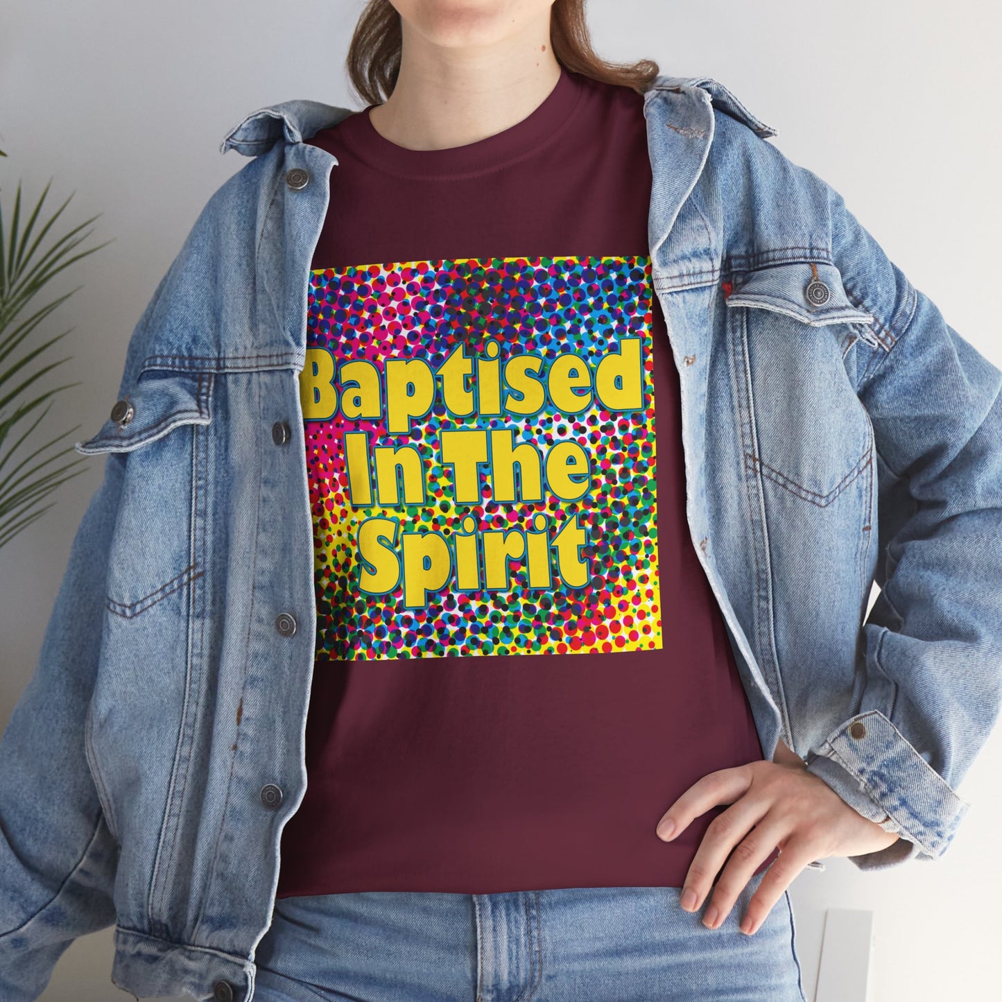 Christian inspired T-shift design.