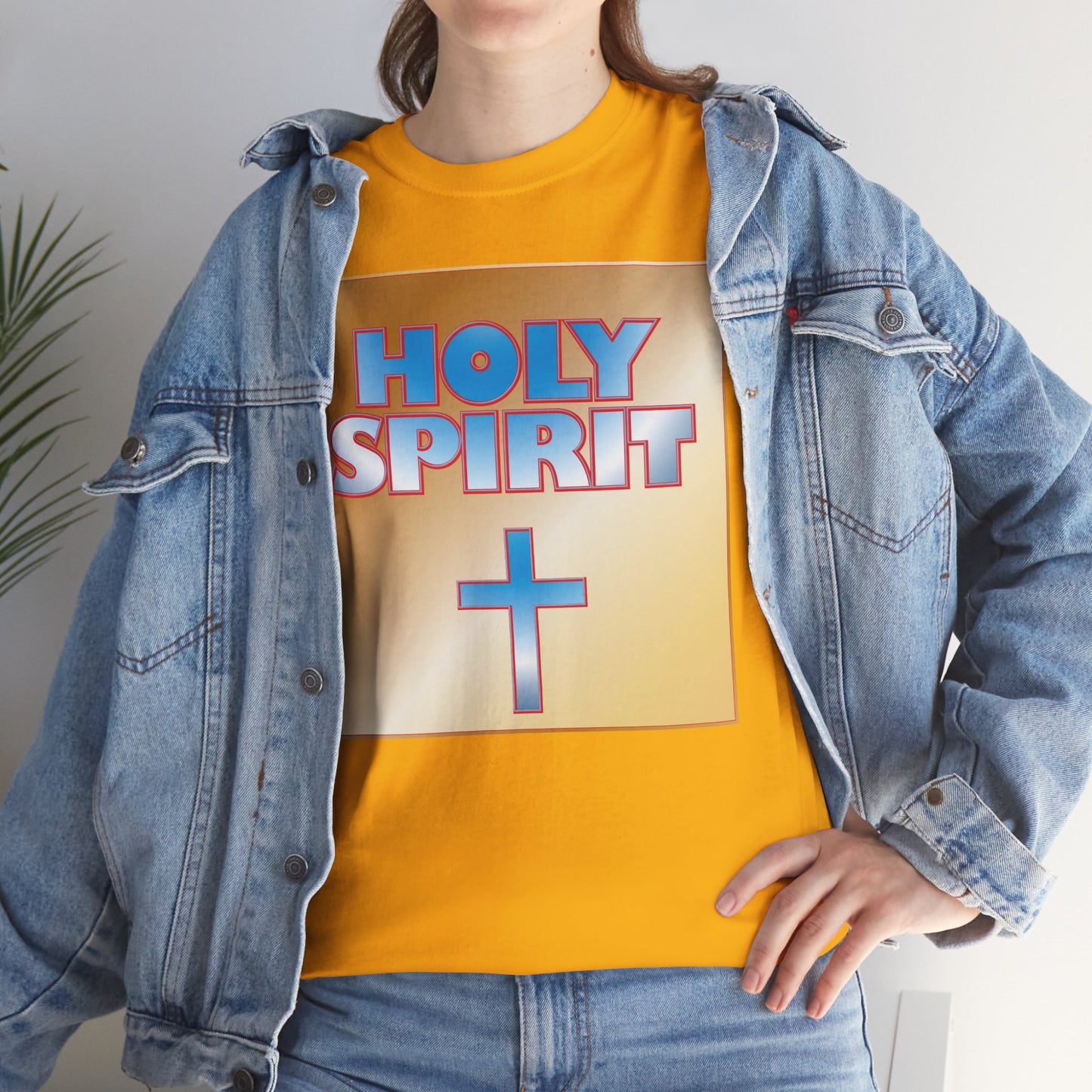 Holy Spirit christian inspired T-shirt design.