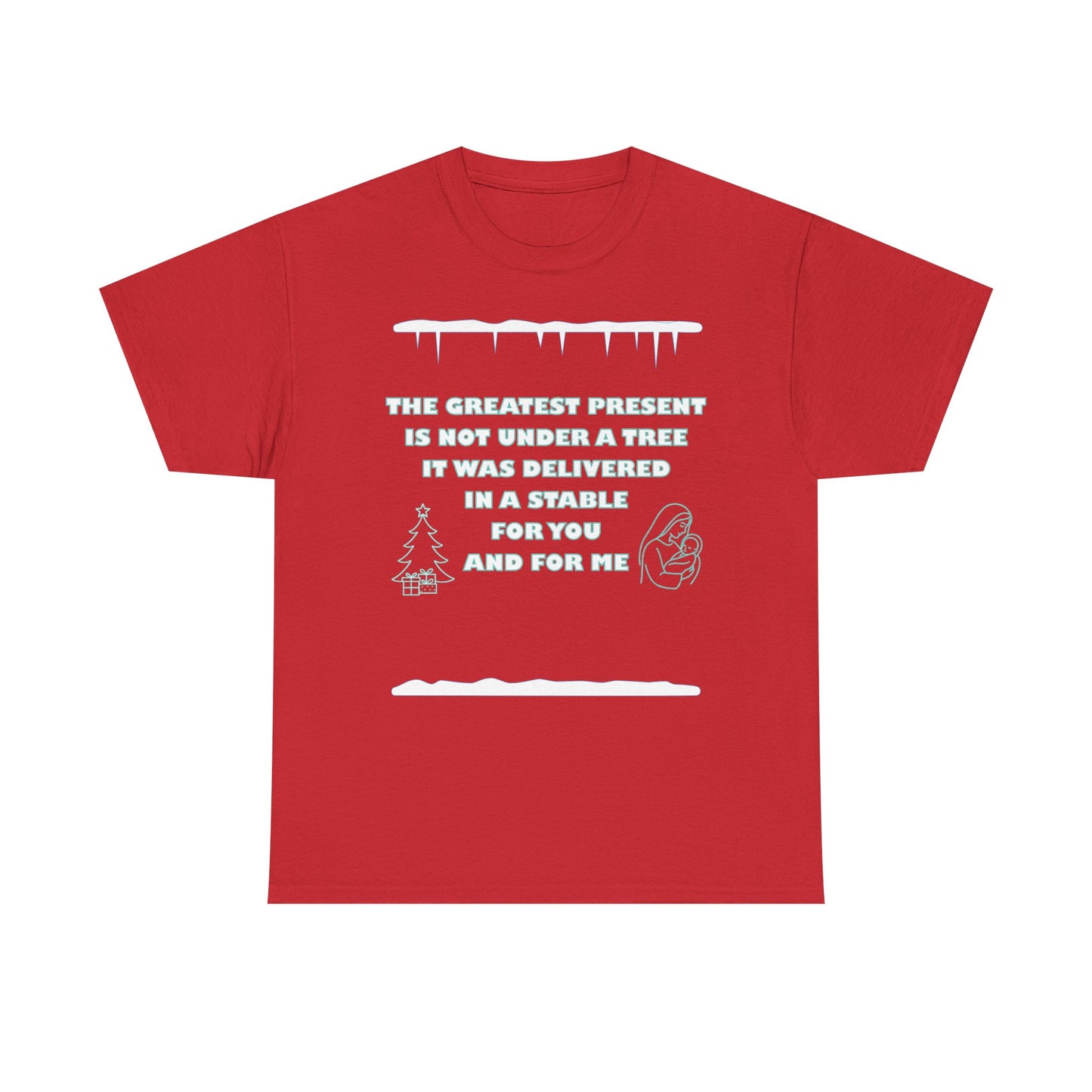 Christmas T-shirt design.