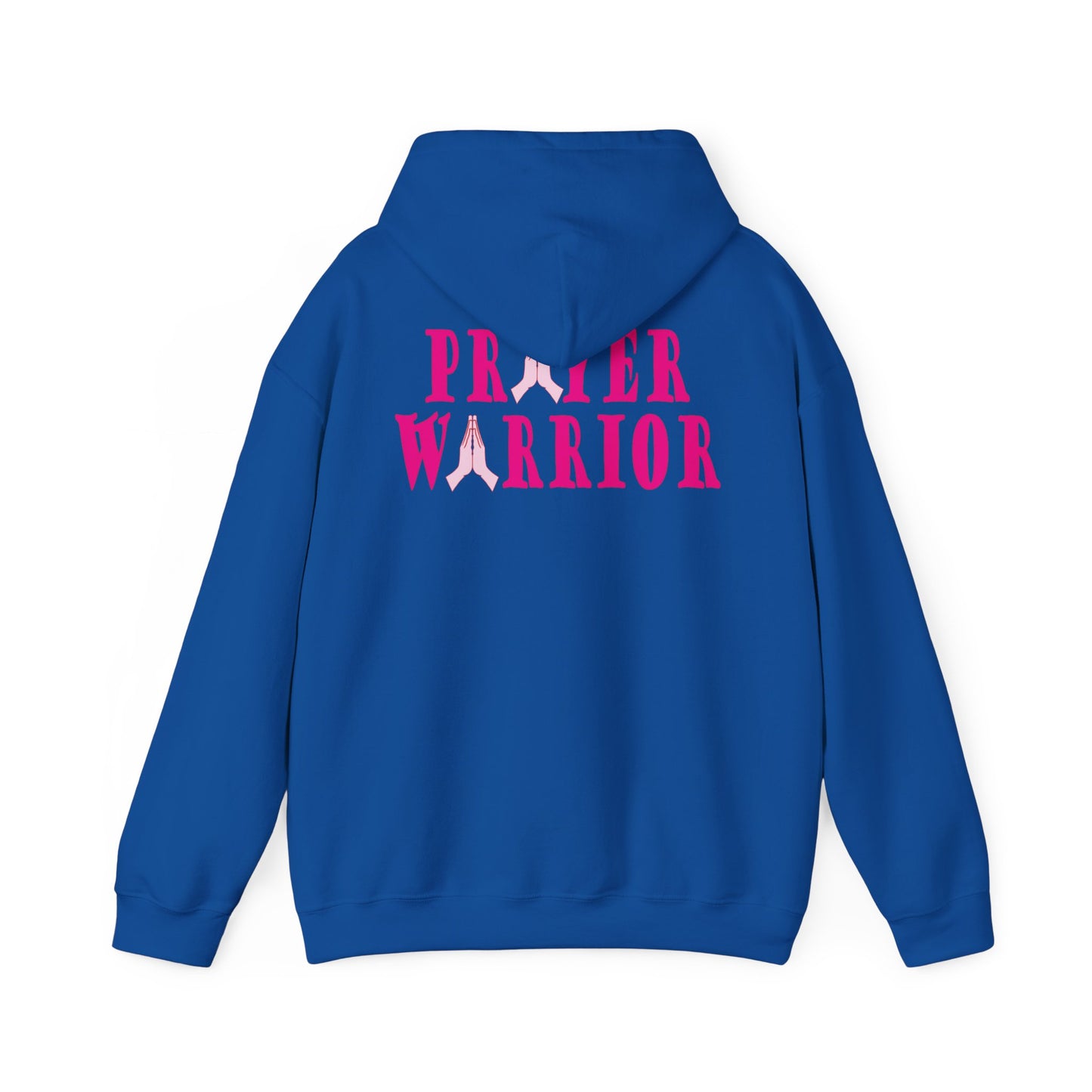 Prayer Warrior hoodie design.