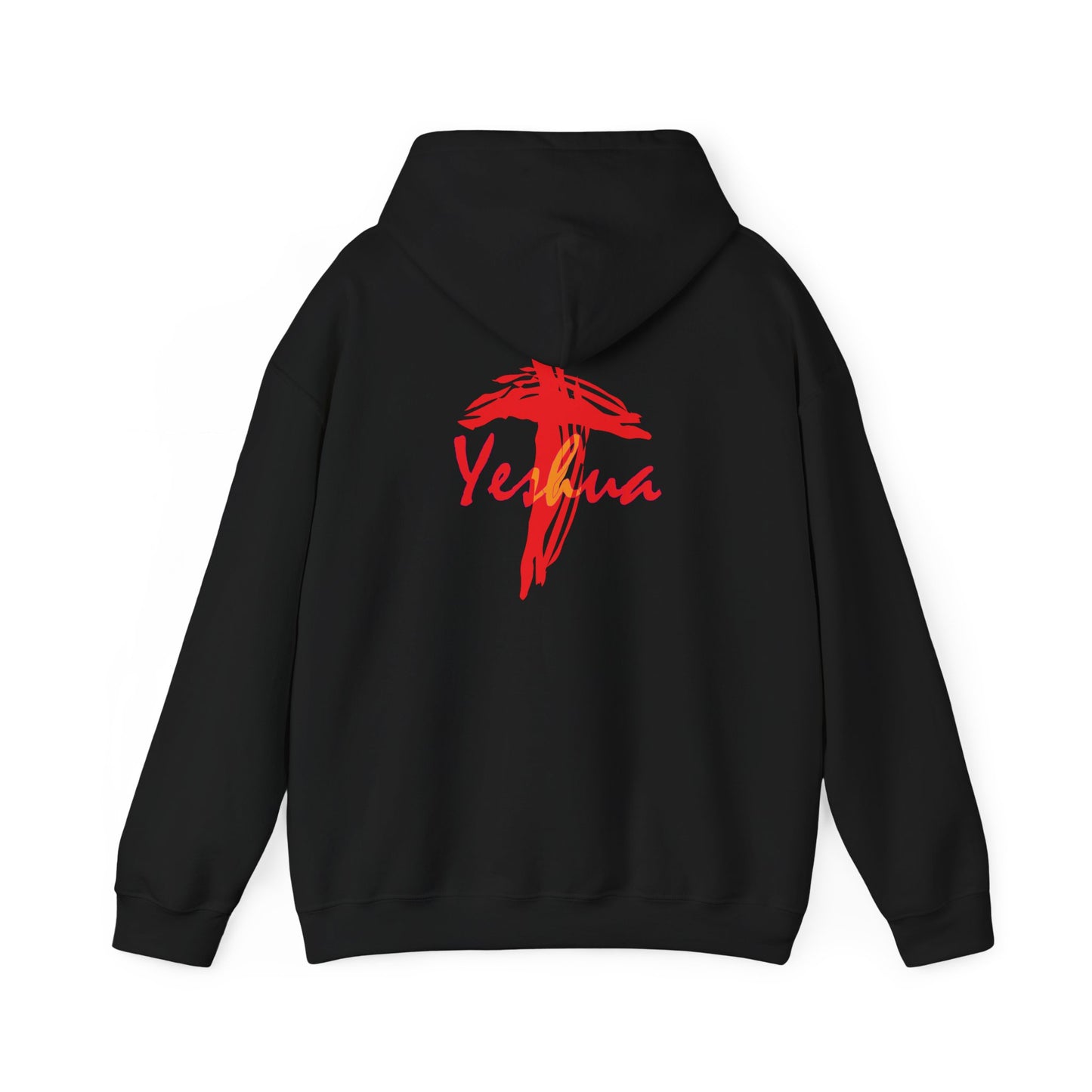 Jesus in ancient Greek with cross hoodie design