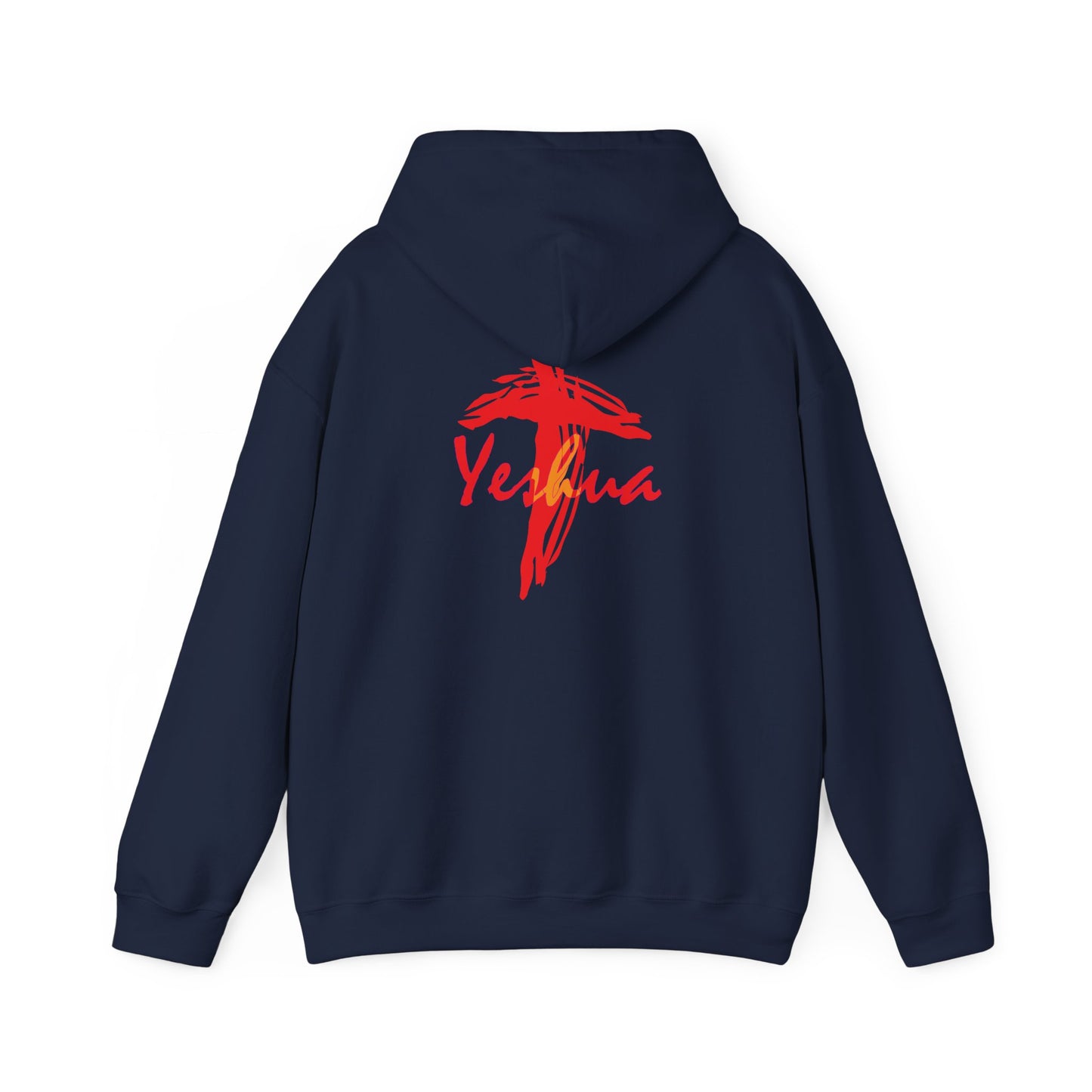 Jesus in ancient Greek with cross hoodie design