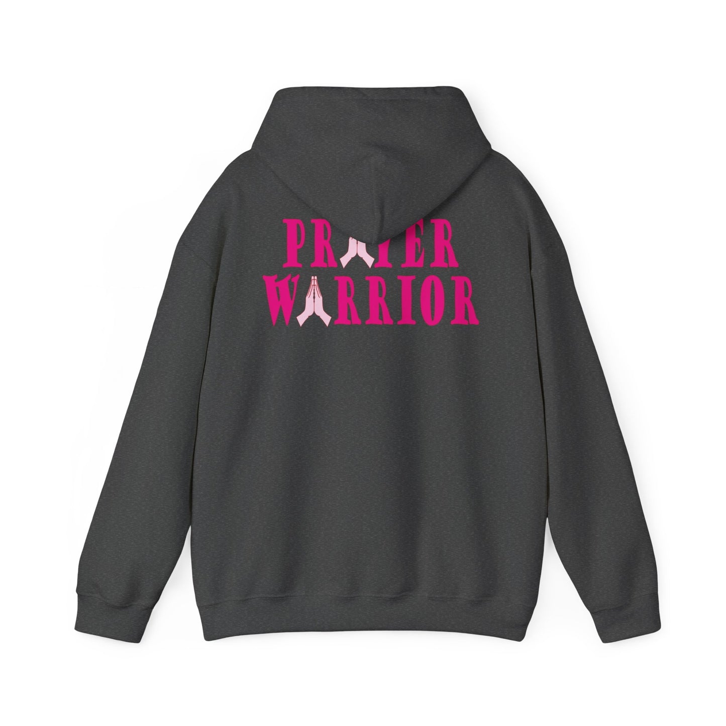Prayer Warrior hoodie design.