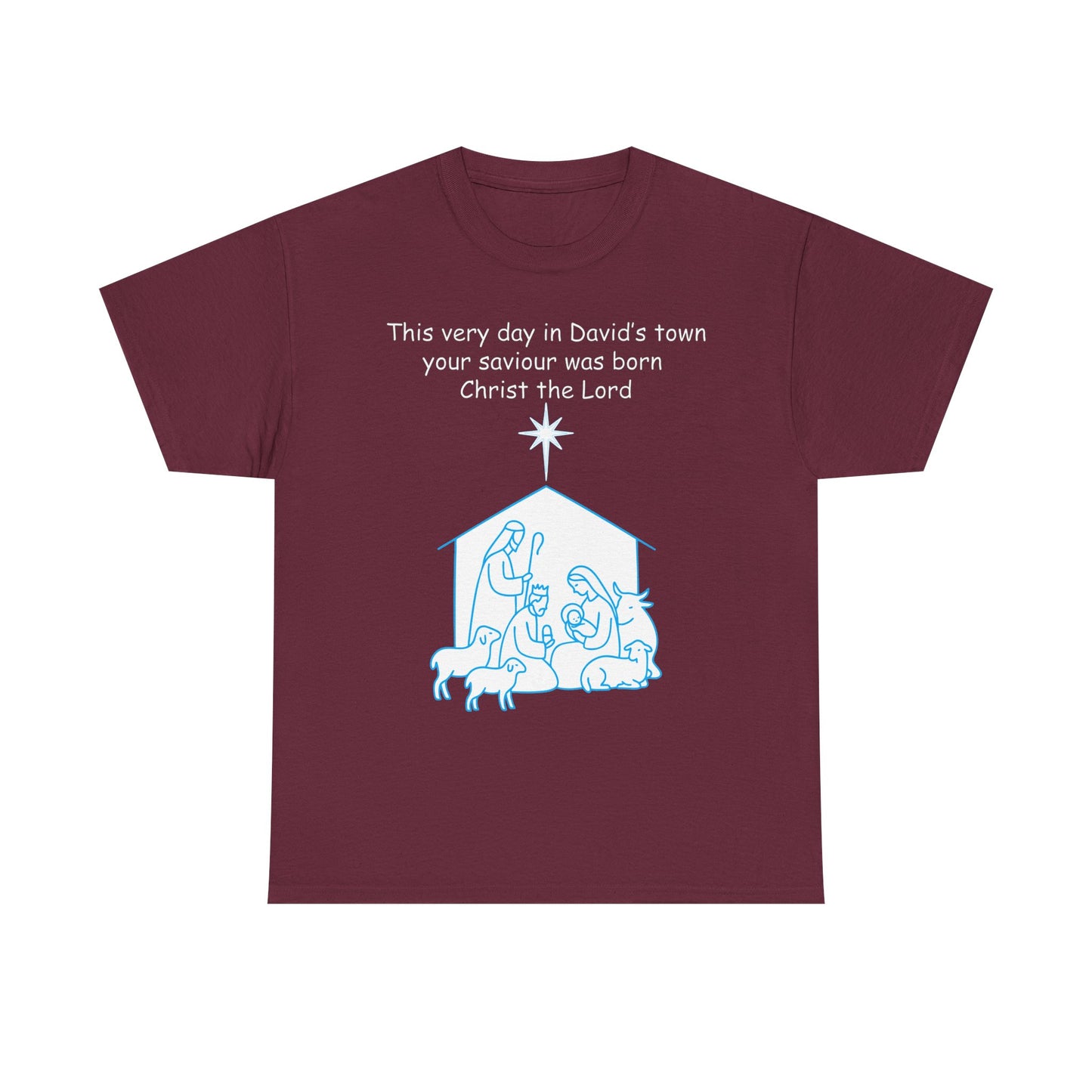 Christmas T-shirt design.