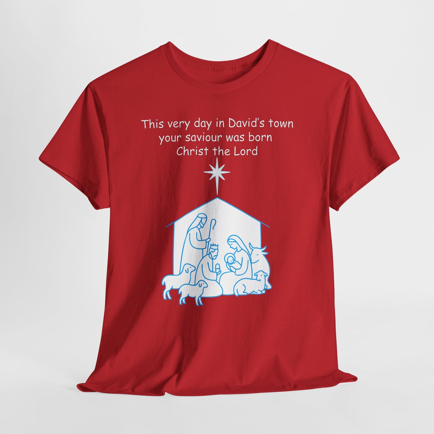 Christmas T-shirt design.