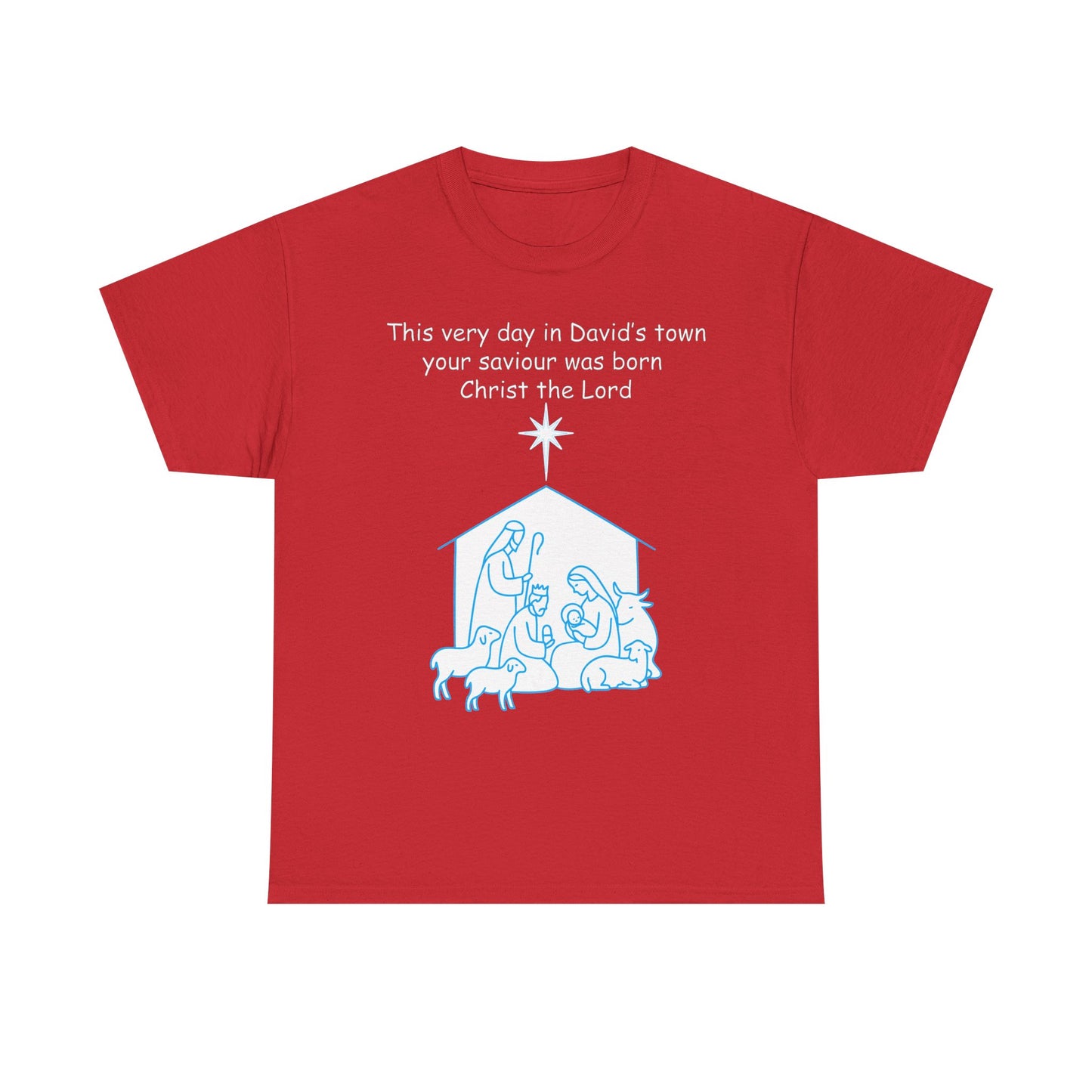 Christmas T-shirt design.