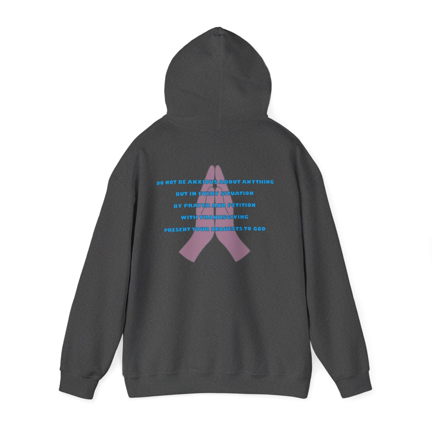 Prayer logo hoodie design.