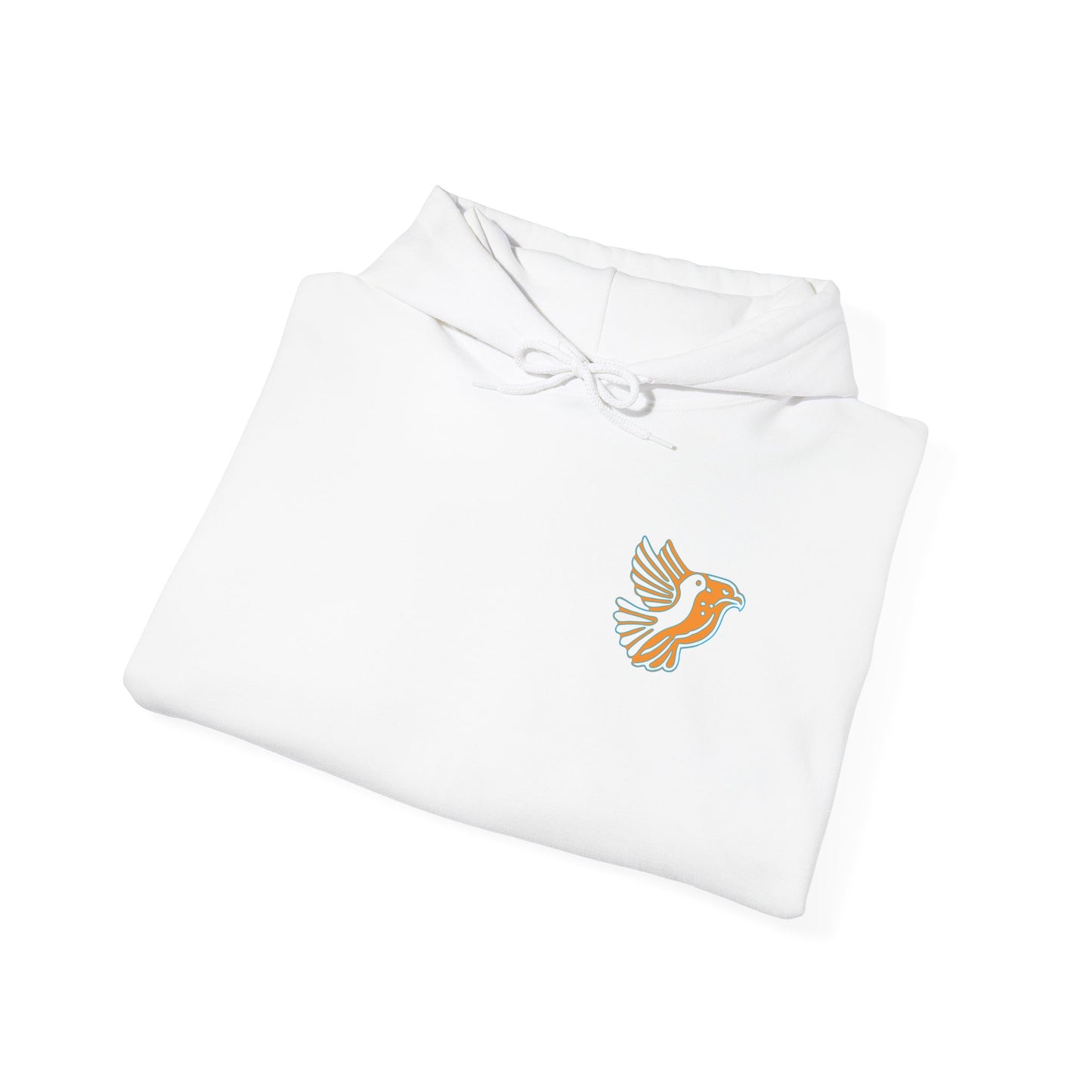 Kyrios with cross christian inspired hoodie design.