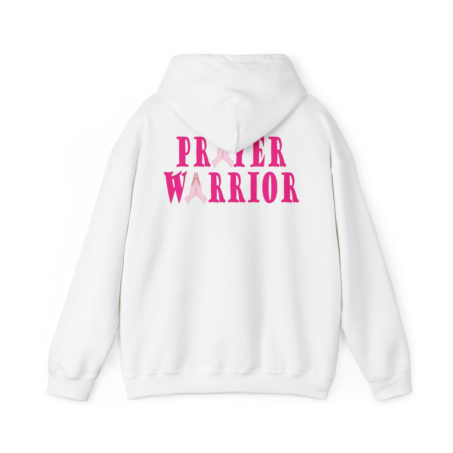 Prayer Warrior hoodie design.